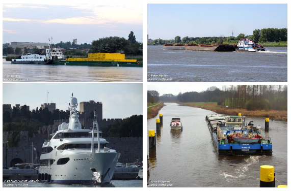 Przykładowe zdjęcia statków